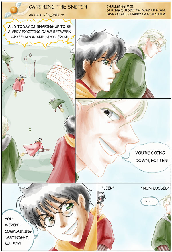 Catching the Snitch pg 1